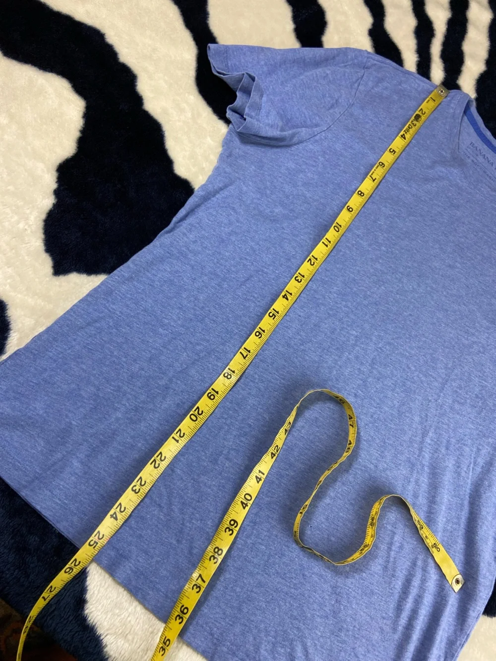 Banana Republic Light Blue Short Sleeve Crew Soft Wash Tee Medium M Shirt Men’s